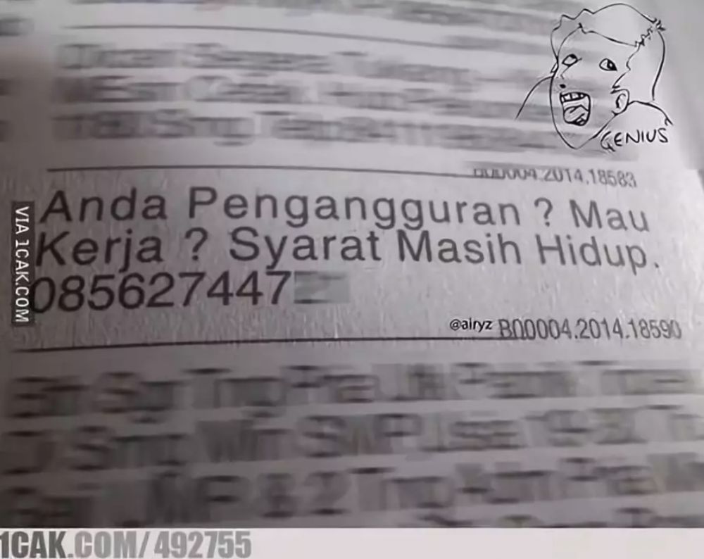 Lowongan kerja nyeleneh minta dirujak Berbagai sumber Lowongan kerja nyeleneh minta dirujak Berbagai sumber