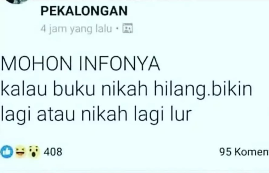 Pertanyaan di Facebook yang tak bisa dijawab Berbagai sumber Pertanyaan di Facebook yang tak bisa dijawab Berbagai sumber