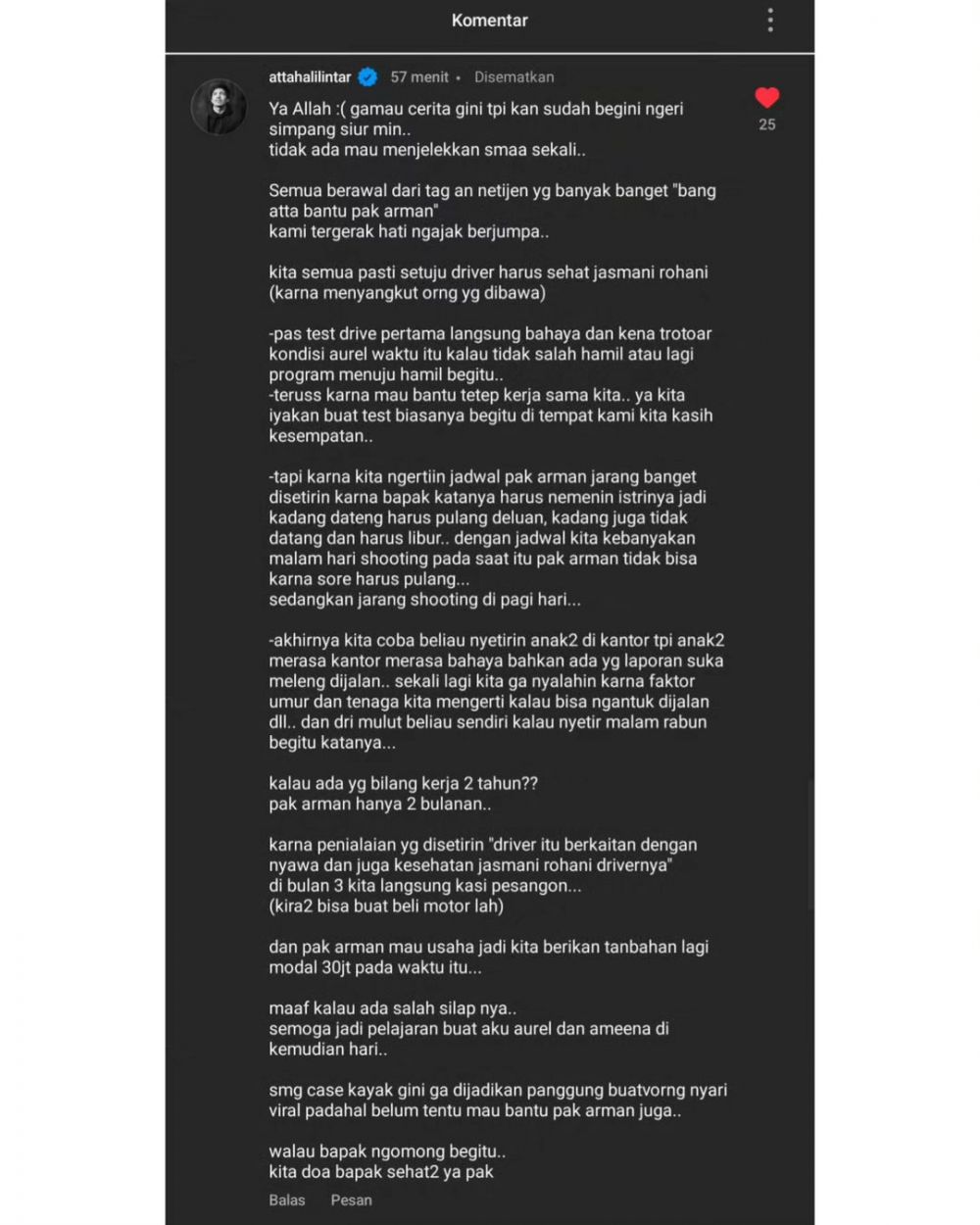 atta halilintar klarifikasi telantarkan sopir © berbagai sumber atta halilintar klarifikasi telantarkan sopir © berbagai sumber