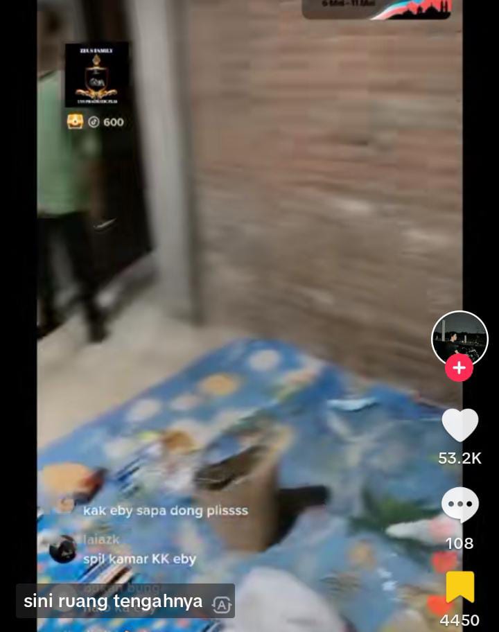 rumah eby rizta sebelum direnovasi TikTok