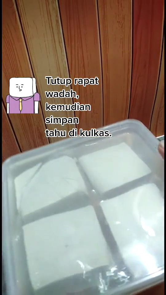 Tanpa perlu direbus dulu, ini cara menyimpan tahu agar tidak kecut dan tahan sampai berhari-hari