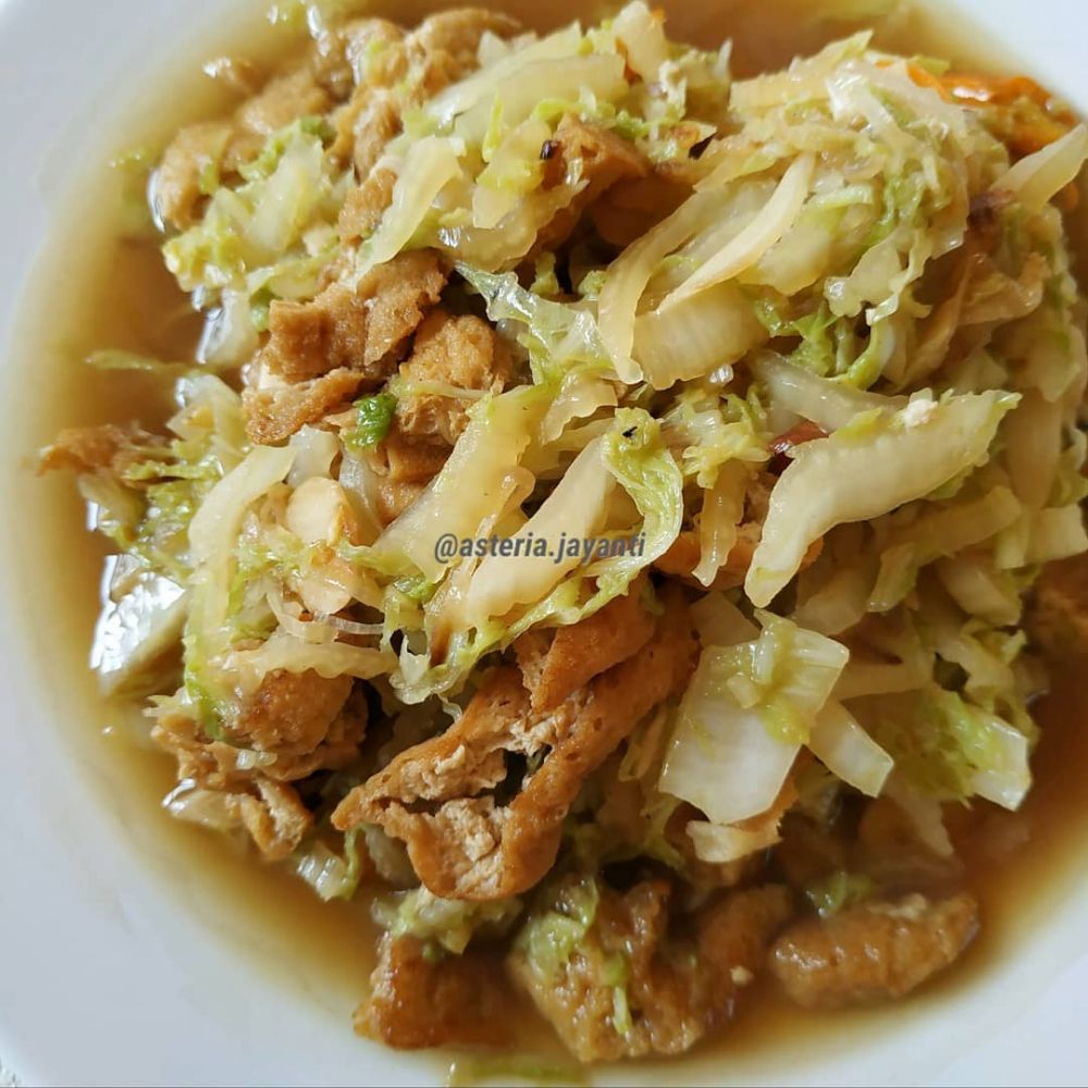 13 Resep sawi putih tahu khas rumahan, lezat dan mudah dibuat