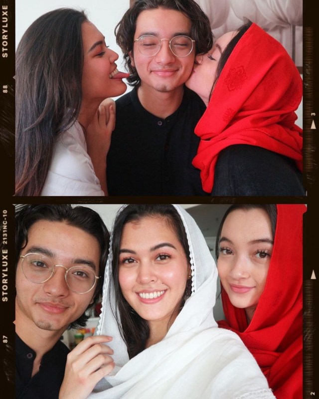 pasang pesinetron punya hubungan saudara © Instagram