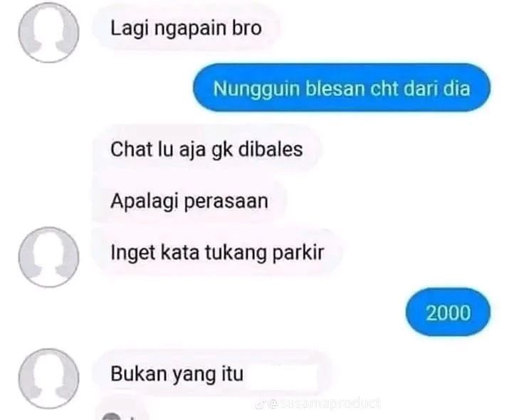 Chat dari teman nyebelin pol Berbagai sumber