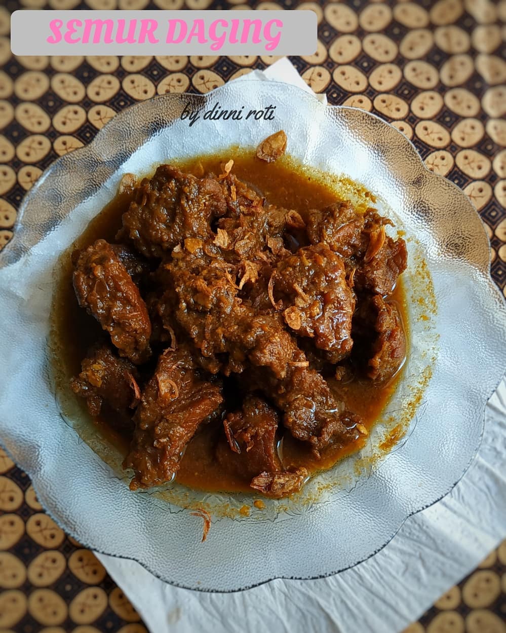 15 Resep daging kambing kecap, empuk, antibau, dan bumbu meresap sempurna