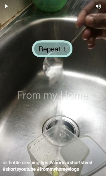Bukan pakai tisu, ini trik menghilangkan bekas minyak di toples plastik