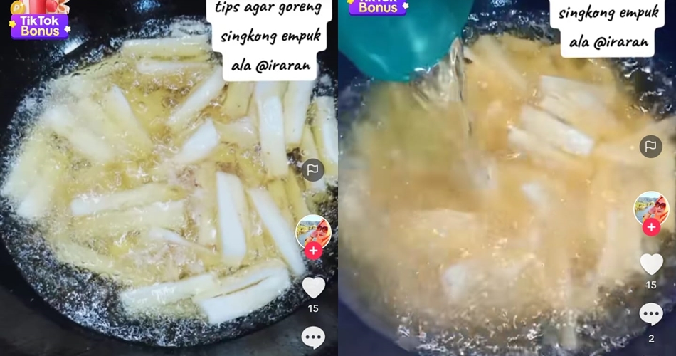 Tanpa direndam atau direbus, ini cara jitu goreng singkong agar renyah dan tak keras