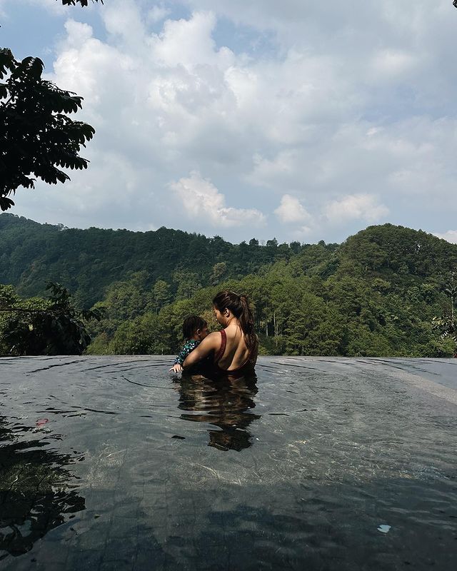 staycation mewah Nikita Willy © Instagram