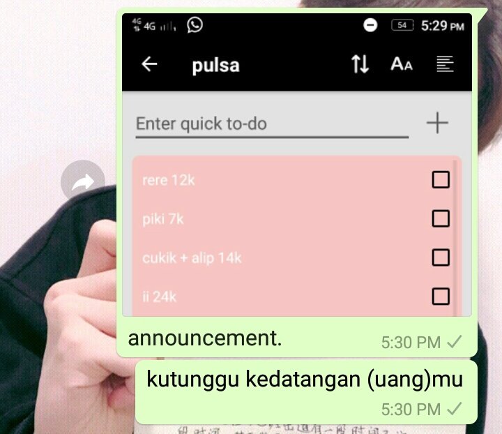 chat lucu menagih utang Berbagai sumber