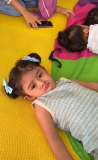 Momen baby Guzel Ali Syakieb pertama kali sekolah © 2023 brilio.net