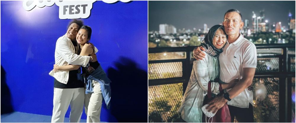 beda gaya indah dan jian batari © instagram