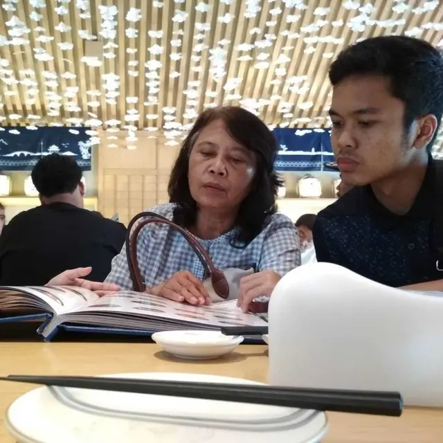 kebersamaan Anthony Ginting dan ibu © 2023 brilio.net