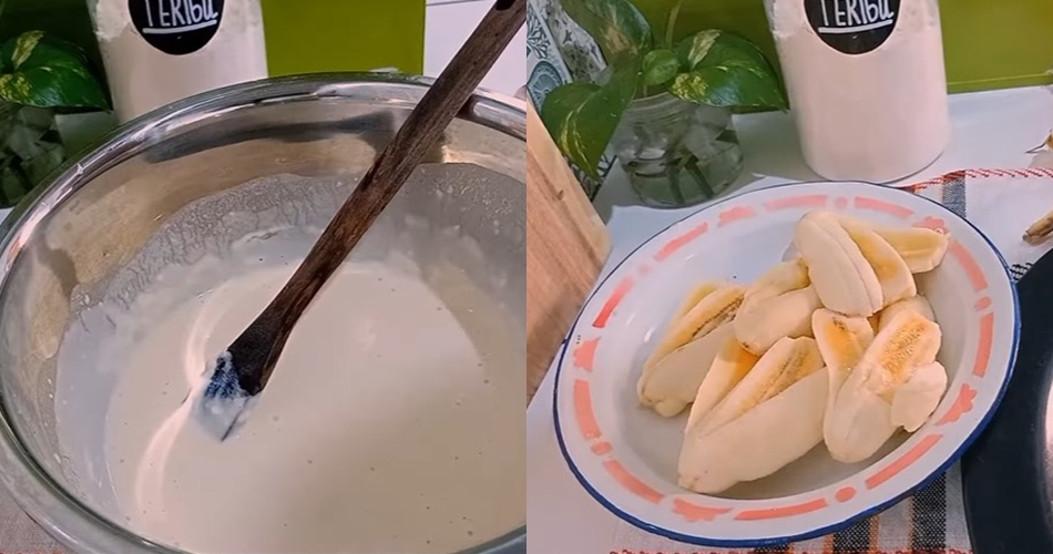 Bukan diberi margarin, ini trik bikin adonan pisang goreng yang renyah cukup ditambah 1 bahan dapur