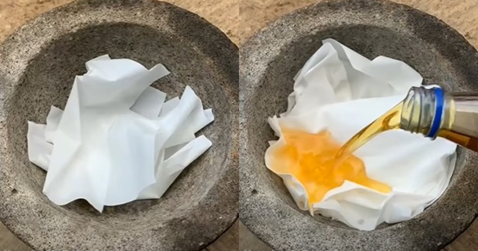 Cara warganet sulap cobek batu jadi alat masak, antimainstream tapi berguna saat keadaan darurat