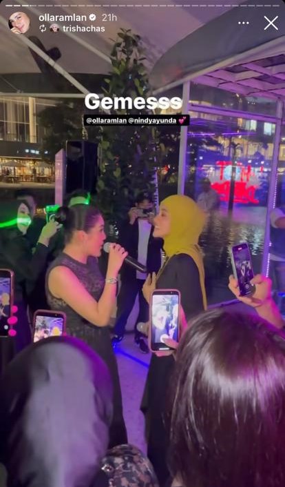  olla ramlan dan nindy ayunda kembali akur usai dua tahun musuhan © berbagai sumber