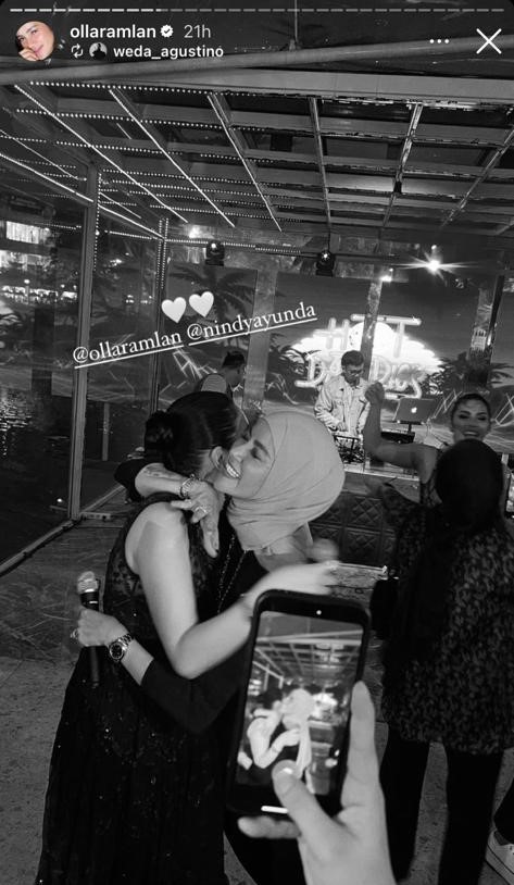  olla ramlan dan nindy ayunda kembali akur usai dua tahun musuhan © berbagai sumber