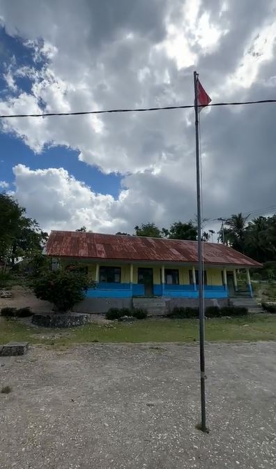 sekolah SD dengan view indah TikTok