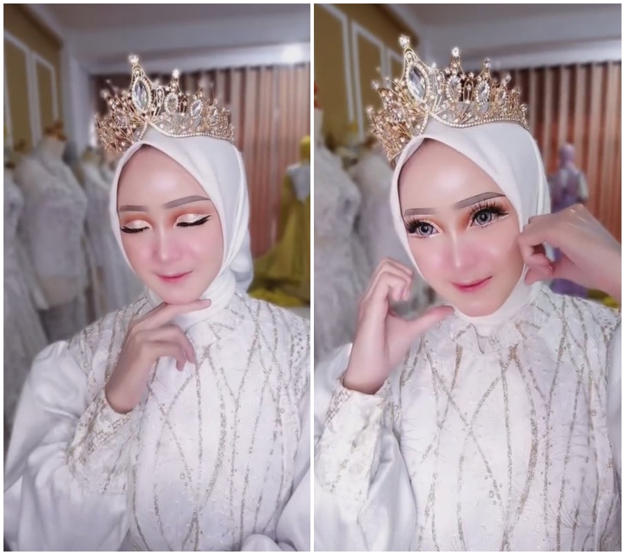 makeup wisuda tapi mirip pengantin © 2023 brilio.net