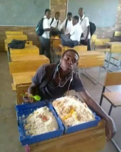 potret kocak porsi nasi Berbagai sumber