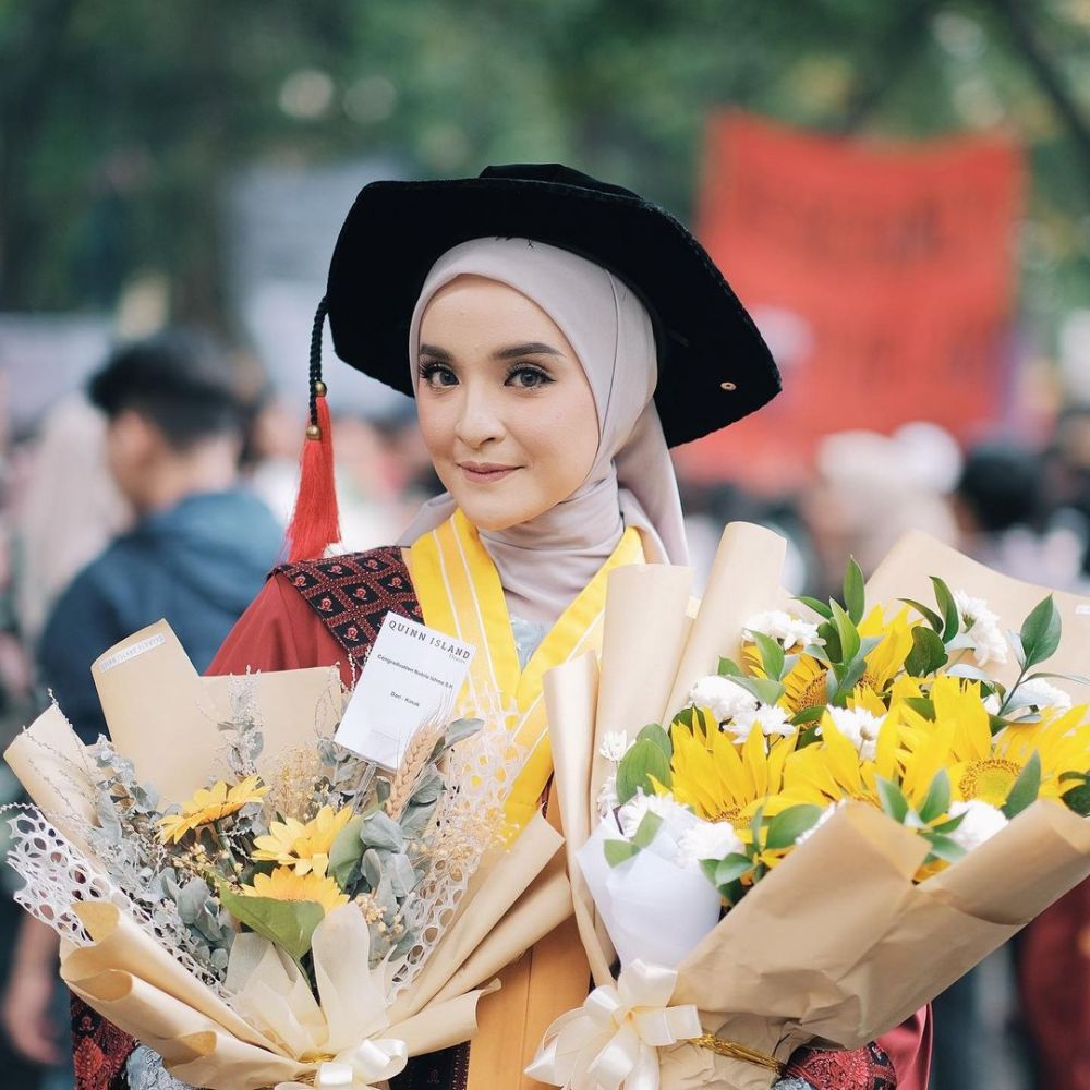 Nabila Ishma mantan Eril lulus © 2023 brilio.net