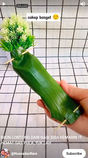 Nggak sampai 15 menit, ini cara praktis bikin lontong yang teksturnya empuk, padat, dan hemat gas