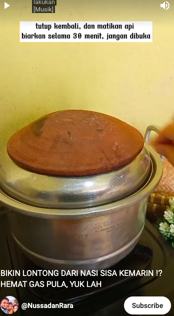 Nggak sampai 15 menit, ini cara praktis bikin lontong yang teksturnya empuk, padat, dan hemat gas