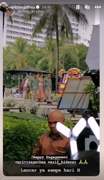 tunangan gritter Instagram