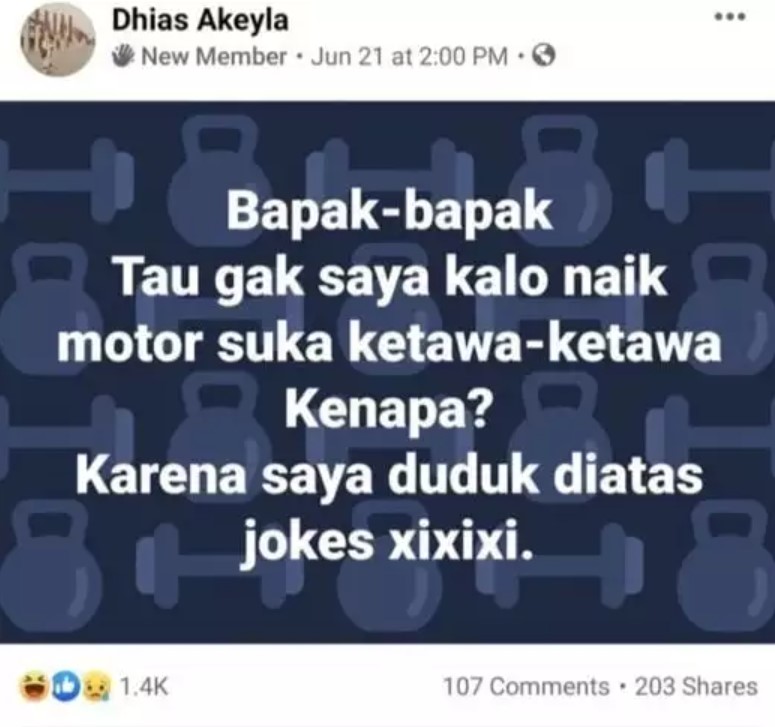 Tebak-tebakan nyeleneh Facebook  Berbagai sumber