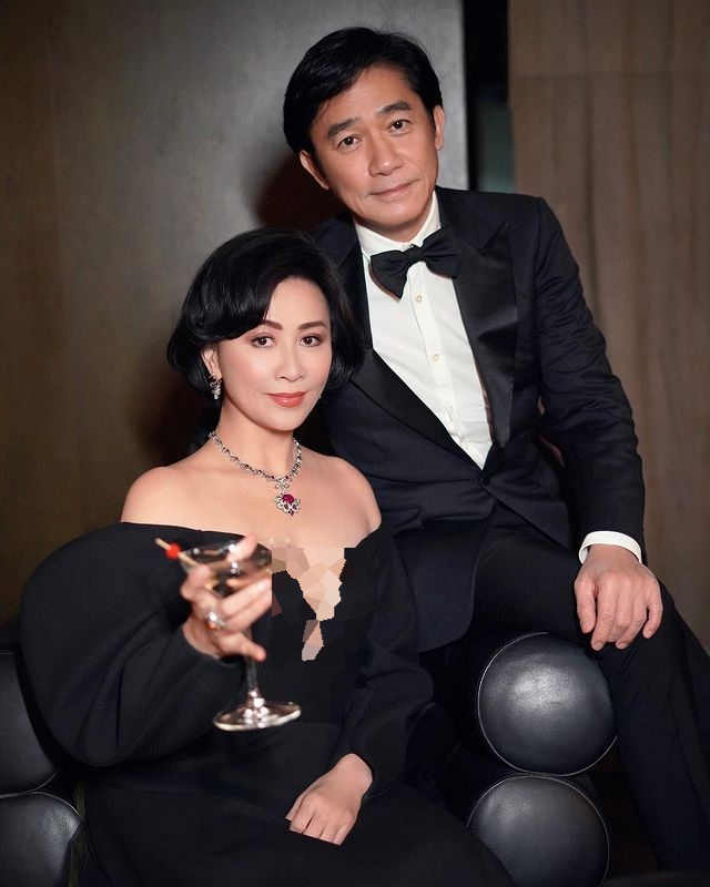 Bantah isu selingkuh dengan idol muda, ini 11 potret romantis aktor Mandarin Tony Leung dan istrinya