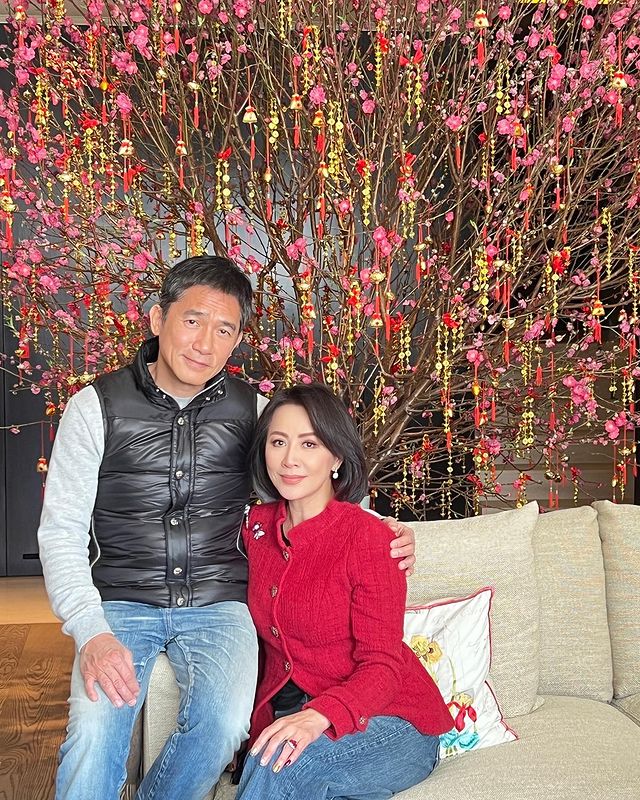 potret romantis Tony Leung dan istrinya © Instagram potret romantis Tony Leung dan istrinya © Instagram
