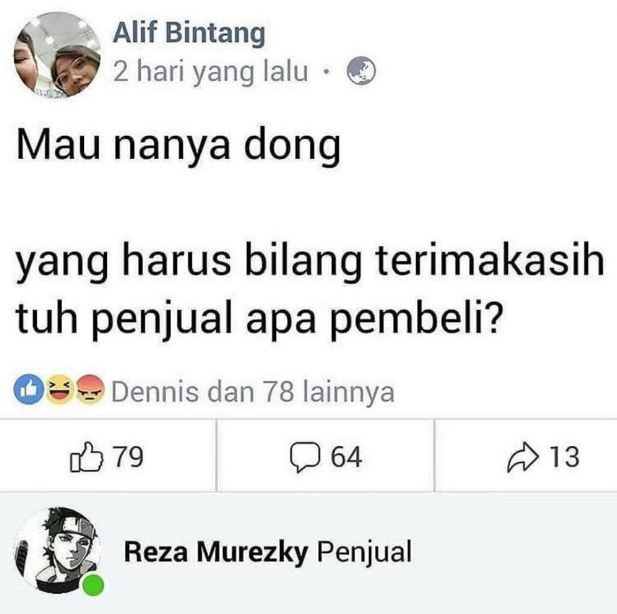 Potret kocak orang minta saran di Facebook Berbagai sumber