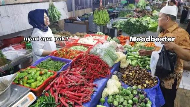 meme tanya jawab di pasar Berbagai sumber