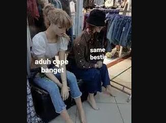 meme tanya jawab di pasar Berbagai sumber