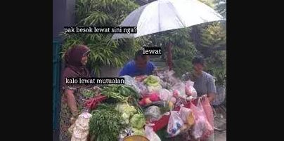 meme tanya jawab di pasar Berbagai sumber