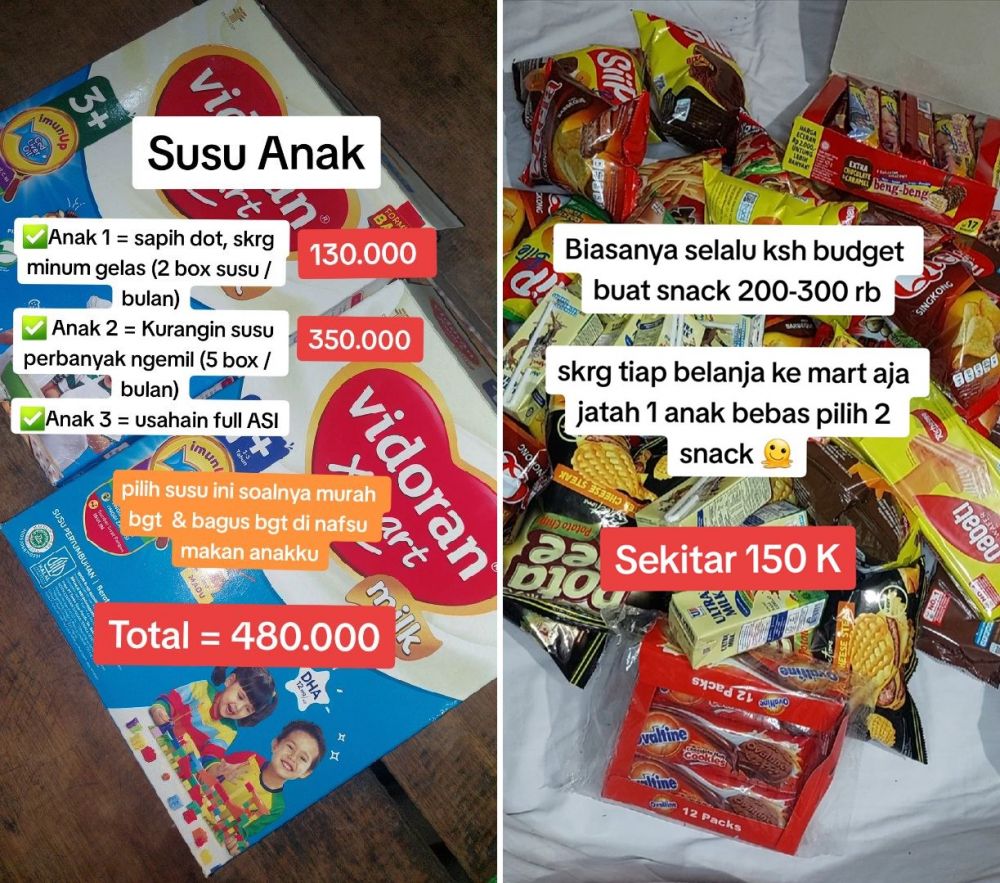 frugal living bikin nyesel © TikTok