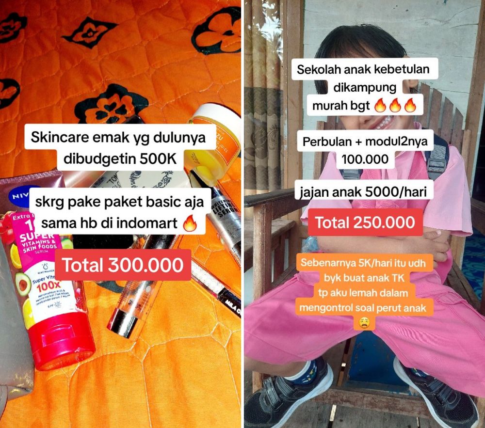 frugal living bikin nyesel © TikTok
