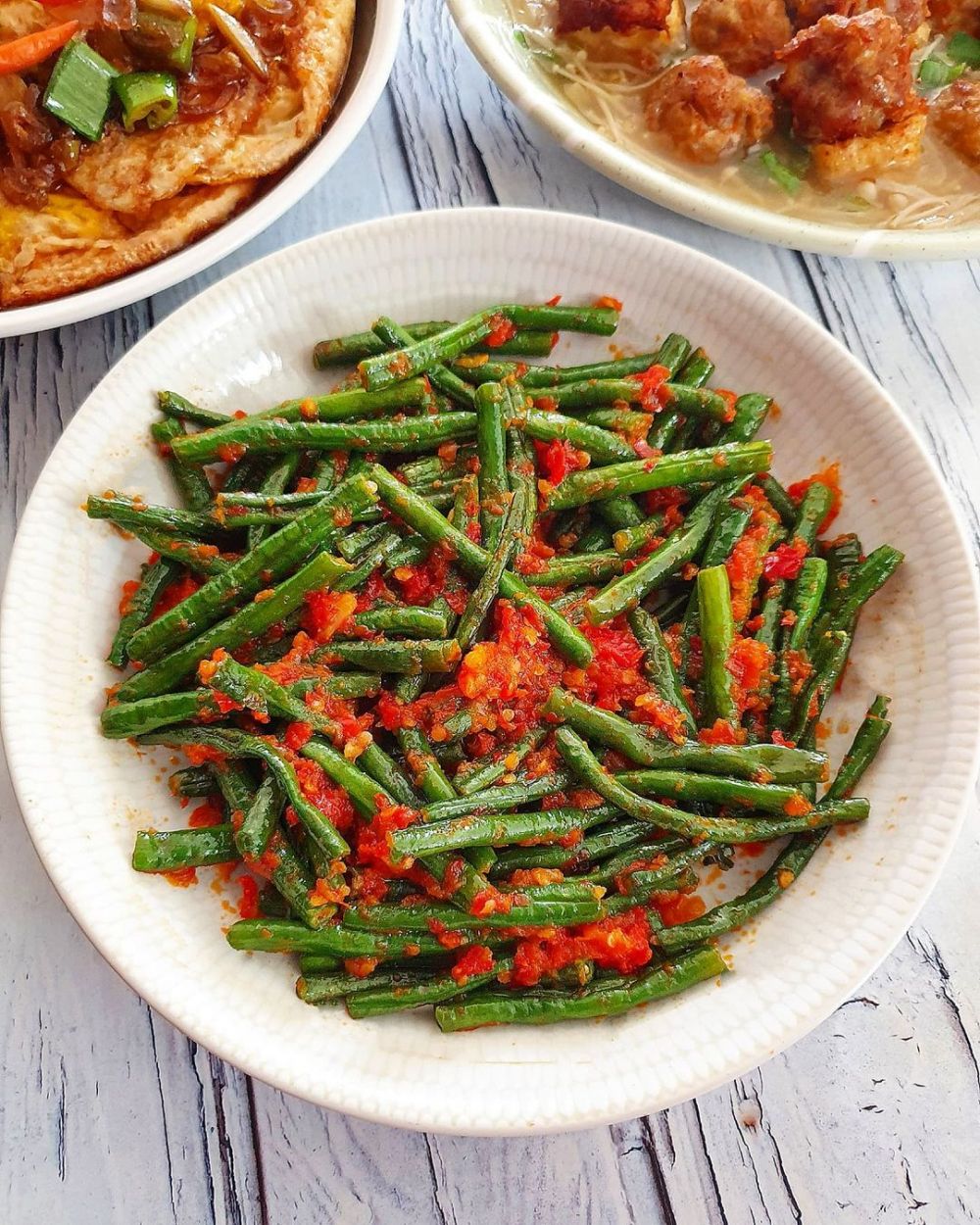 13 Resep tumis kacang panjang pedas, sederhana, dan bumbunya nendang di lidah