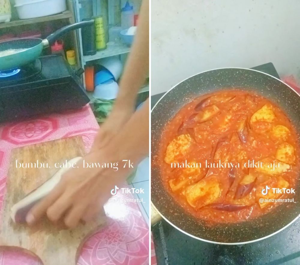uang bulanan 15 ribu sehari © TikTok