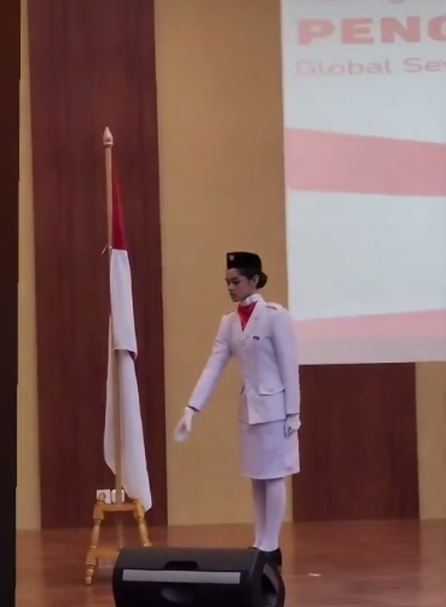 Shaista anak Rionaldo jadi Paskibra © Instagram