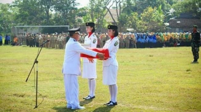 Biduan Ratu Ambyar pernah jadi paskibra © Instagram