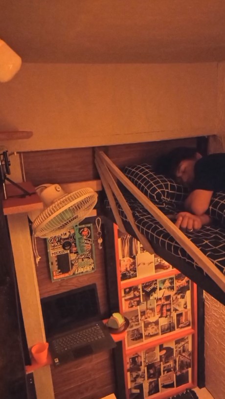 kamar luas gang sempit jadi estetik dan antisumpek © 2023 brilio.net