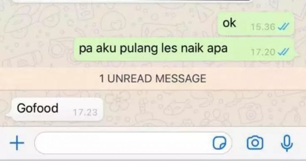 Chat lucu orang tua ngeselin pol  Berbagai sumber