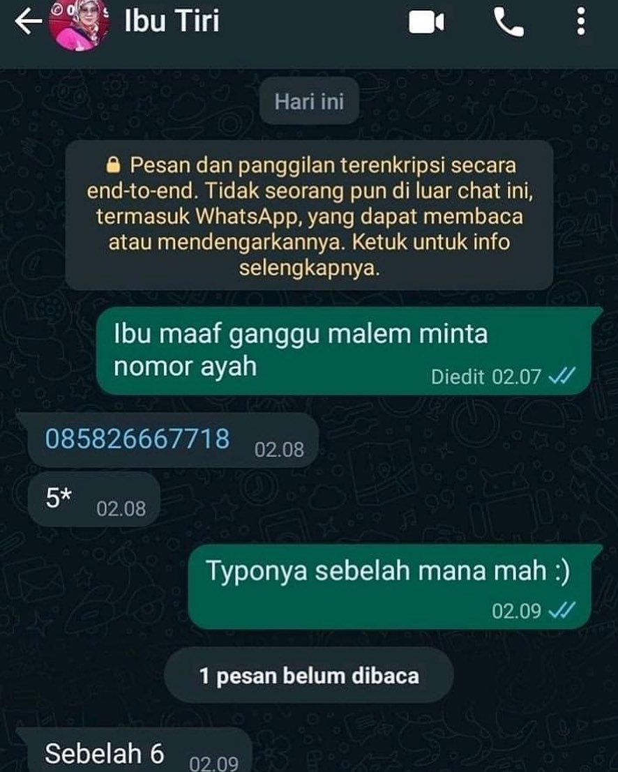 Chat lucu orang tua ngeselin pol  Berbagai sumber