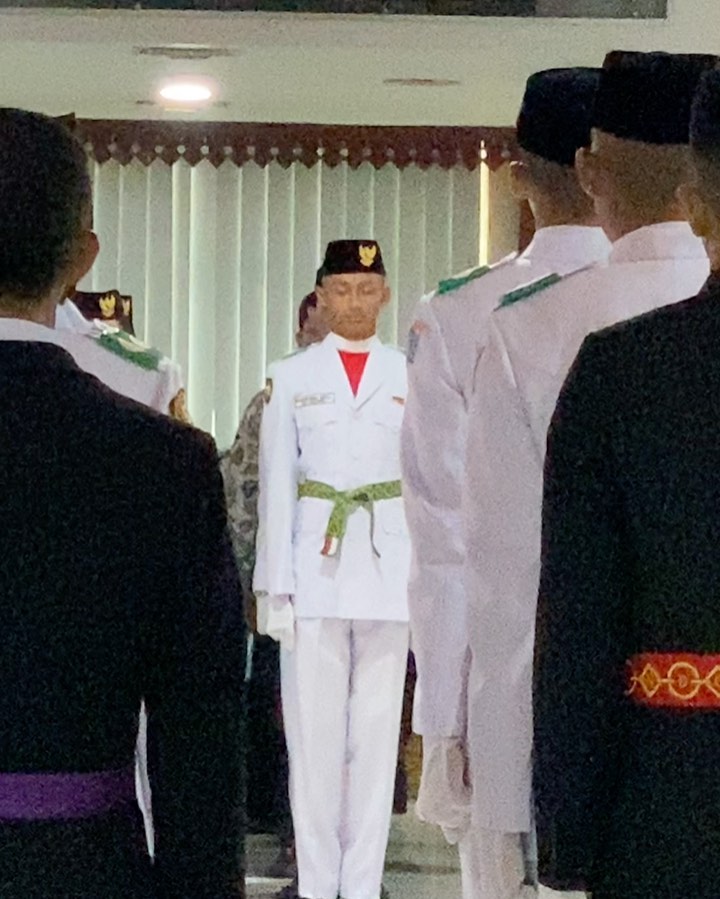 momen dhofin anak ibnu jamil terpilih paskibra © instagram momen dhofin anak ibnu jamil terpilih paskibra © instagram