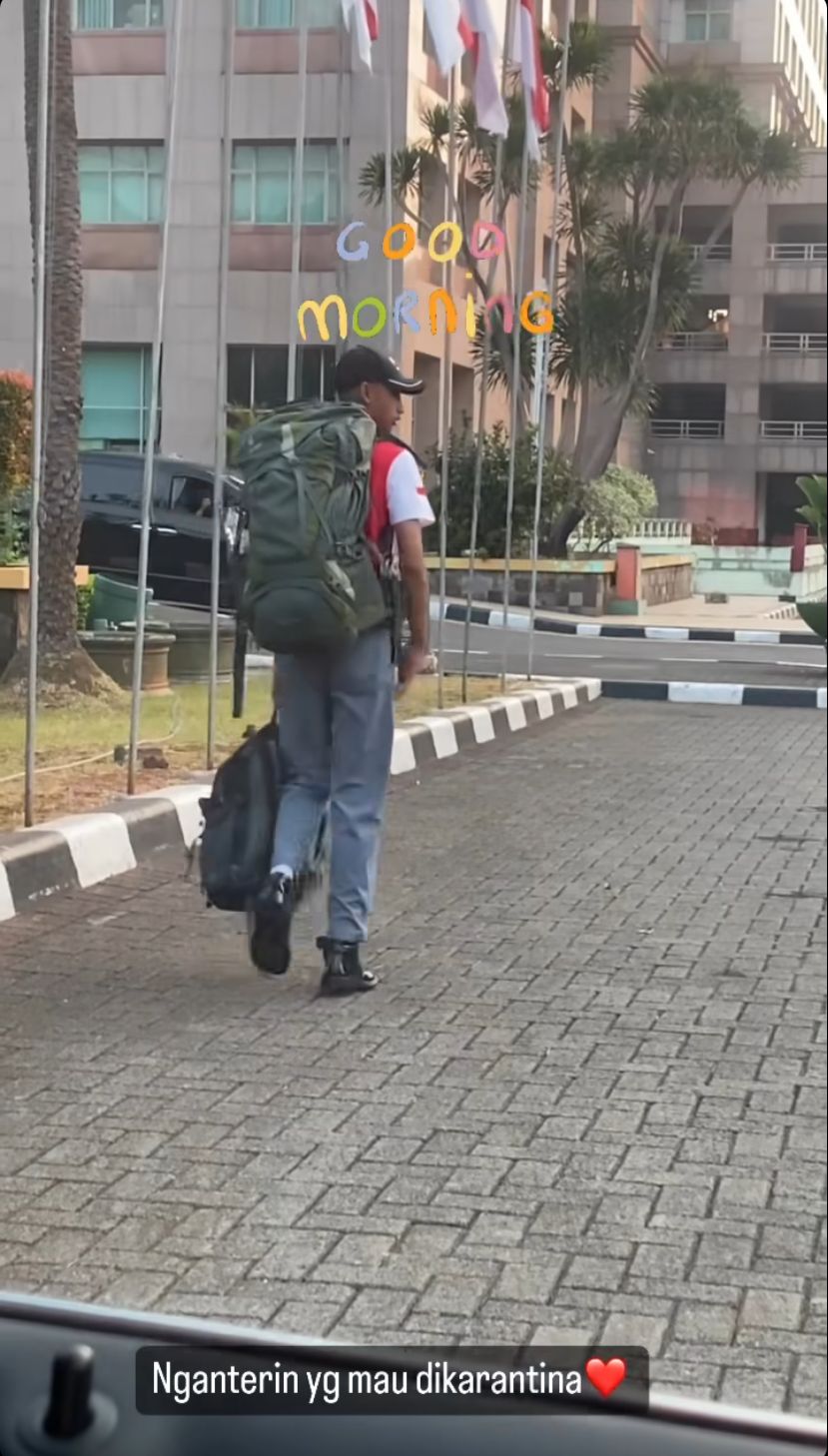 momen dhofin anak ibnu jamil terpilih paskibra © instagram