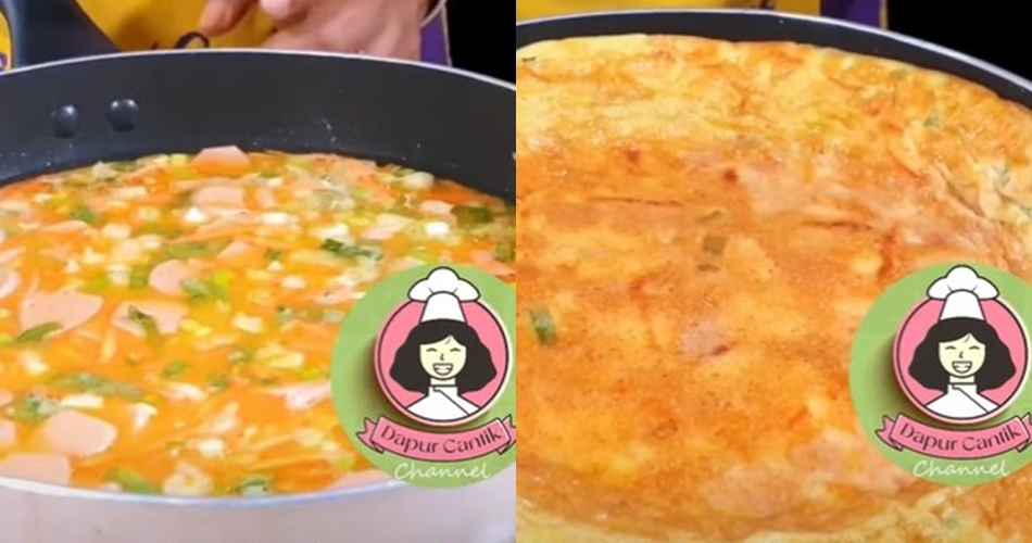 Cukup tambah 2 bahan, ini trik bikin telur dadar tebal dan tak mudah kempis meski tanpa tepung