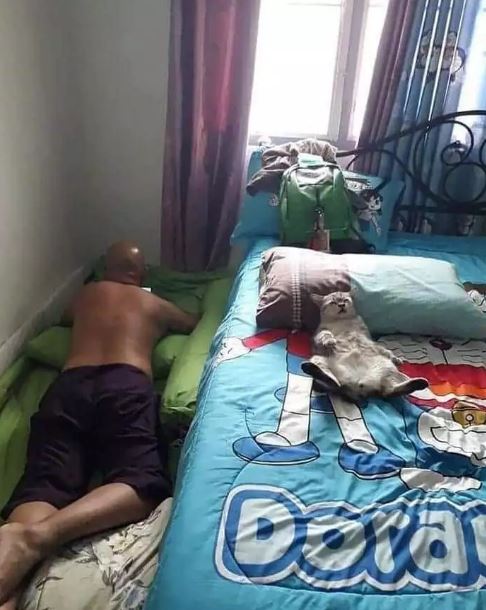 Potret kocak pose nyeleneh orang dengan benda kesayangan Berbagai sumber