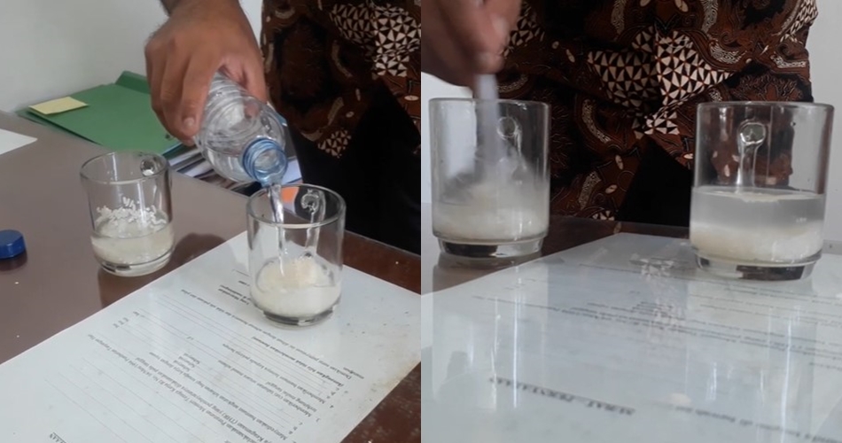 Cukup tambah 1 bahan, ini cara membedakan beras murni dan pakai bahan pemutih maupun pengawet