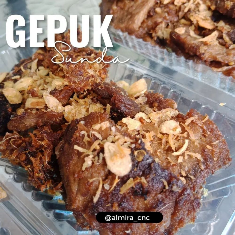13 Resep gepuk daging sapi, enak, empuk, dan bikin nagih