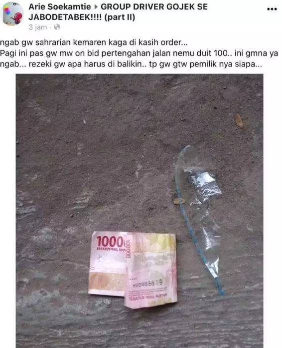 rezeki nomplok © Berbagai sumber